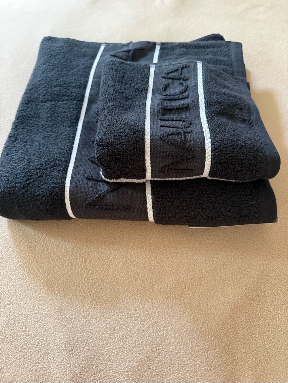 Nautica Home Fiddler Towel Set 2 Pc Bath & Hand Towel NWT